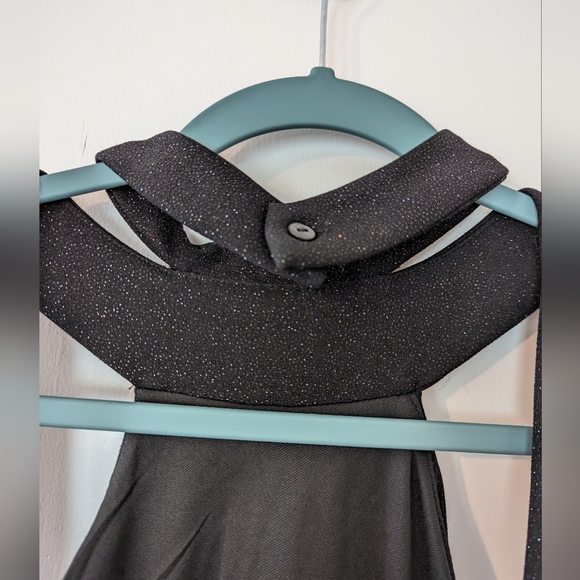 💥2XHost Pick💥 Bebe Black Party Cocktail Dress With Sparkles! Size 10 - Picture 4 of 9
